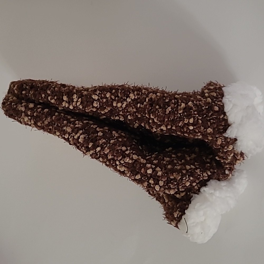 Pawz by Bearpaw Sherpa Lounge Bootie Socks NWT - Picture 5 of 16